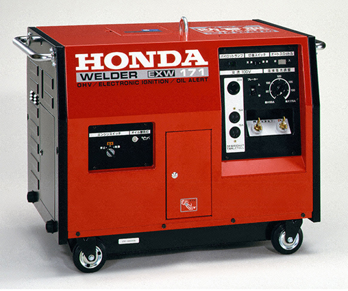 Honda 防音型溶接発電機ホンダ Exw140 171 の2機種を発売
