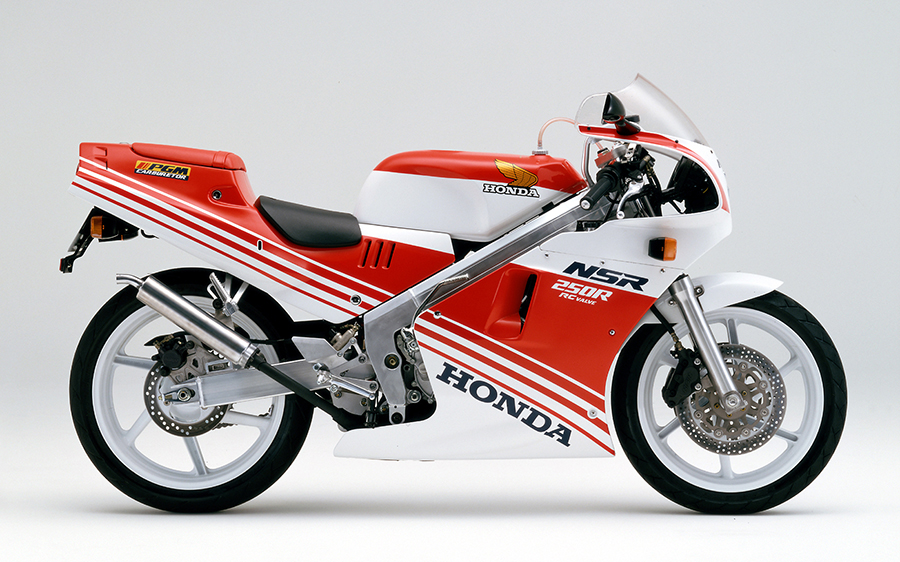 Honda | 最新技術を随所に採用した2サイクル・スーパースポーツバイク 新型「ホンダ・NSR250R」を発売