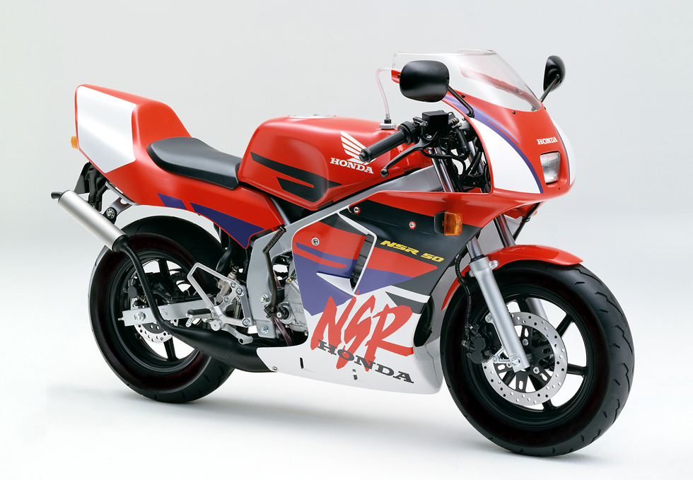 Honda | 本格装備のミニ・スポーツバイク「ホンダ NSR50/80」の 総合