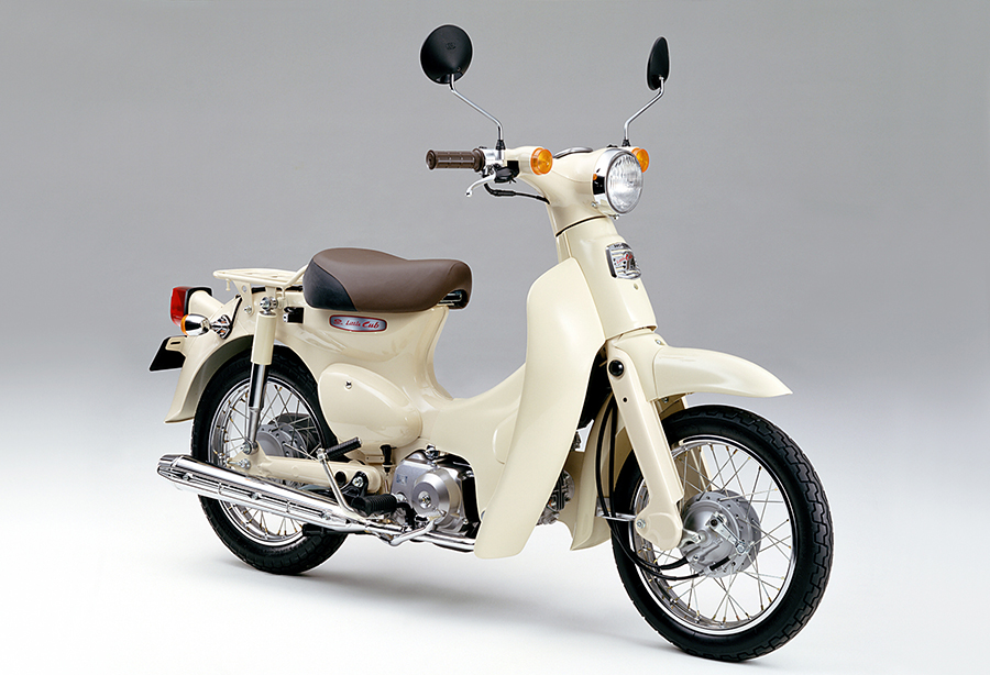 Honda コンパクトな原付バイク リトルカブ シリーズをマイナーチェンジし発売