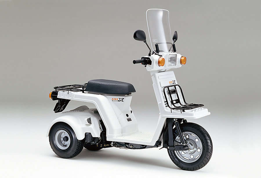 Honda | 50ccの三輪ビジネスバイク「ジャイロ X(エックス)」をマイナーチェンジし発売