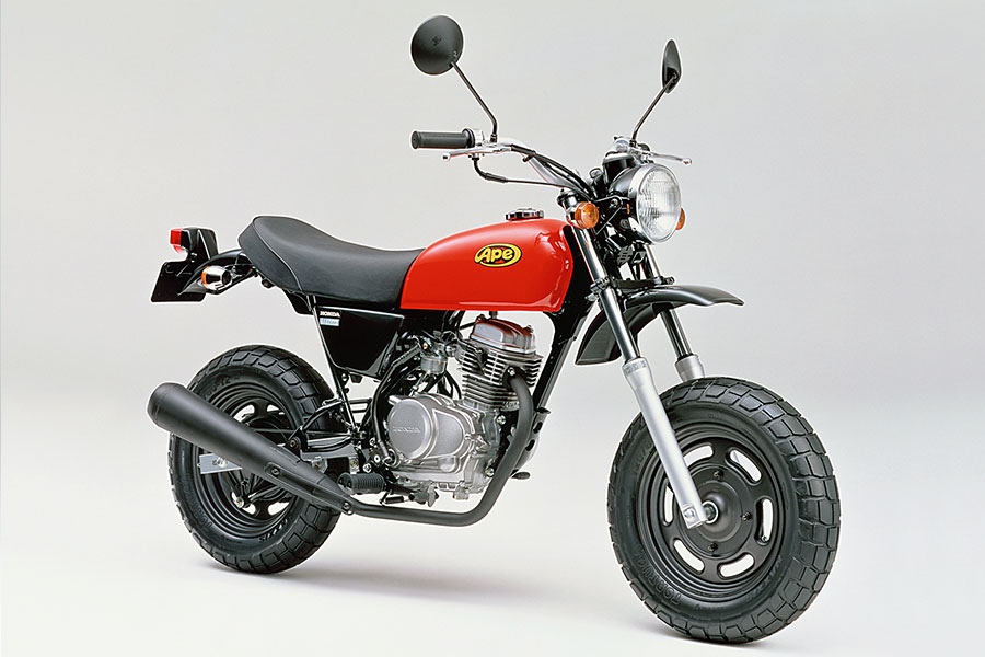 Honda 親しみやすいコンパクトな５０ｃｃギアミッション付バイク エイプ を発売