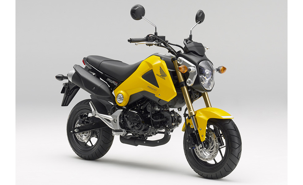 Honda 躍動感あふれるスタイリングの グロム を発売