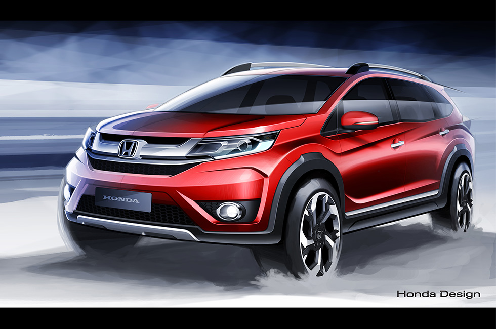 Honda インドネシア国際モーターショー15に新型クロスオーバーユーティリティビークル Br V プロトタイプを出展