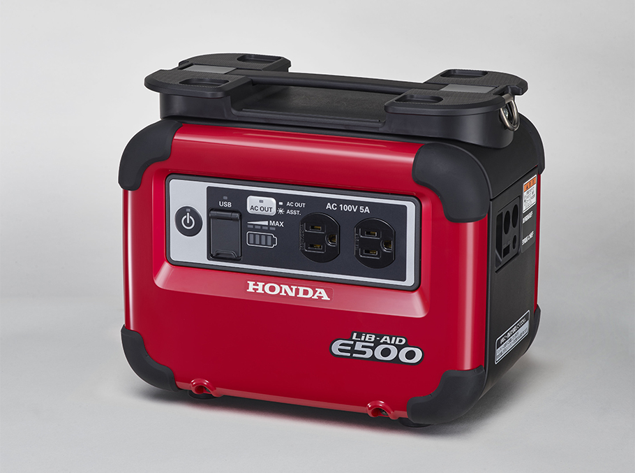 Honda 業務仕様の蓄電機 Lib Aid E500 For Work を発売