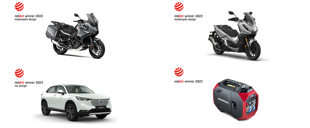 Honda Nt1100 Adv350 Hr V Eu32i が 22年レッド ドット デザイン賞 プロダクトデザイン部門 を受賞