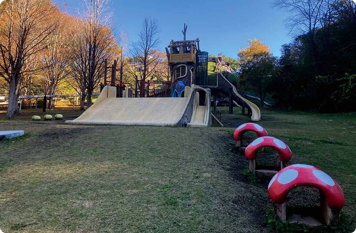 子どもが安心して遊べるアスレチック