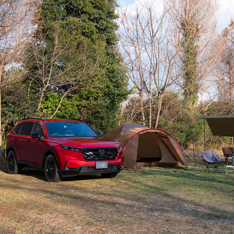 「CR-V」にキャンプ道具をどう積む？上手な積み方を検証