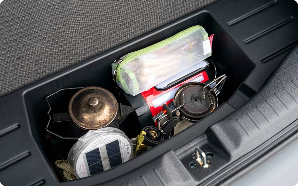 アンダーラゲッジを賢く使って収納上手に！