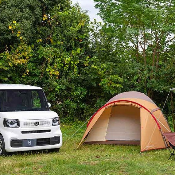 「N-BOX」にキャンプ道具をどう積む？上手な積み方を検証