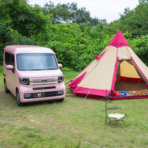 「N-VAN」にキャンプ道具をどう積む？上手な積み方を検証