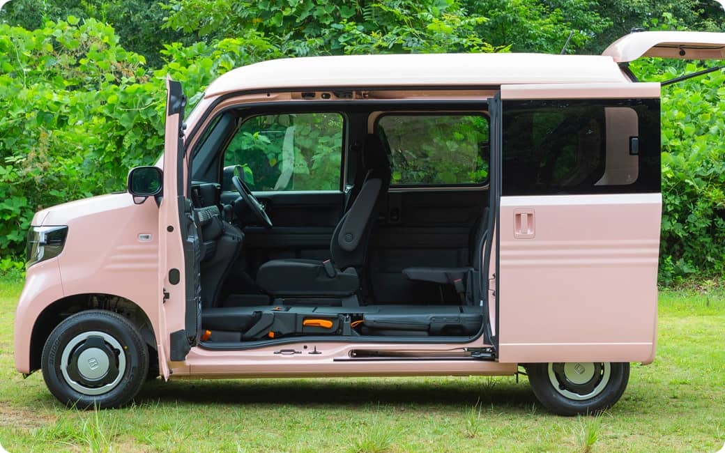 自在なシートアレンジ