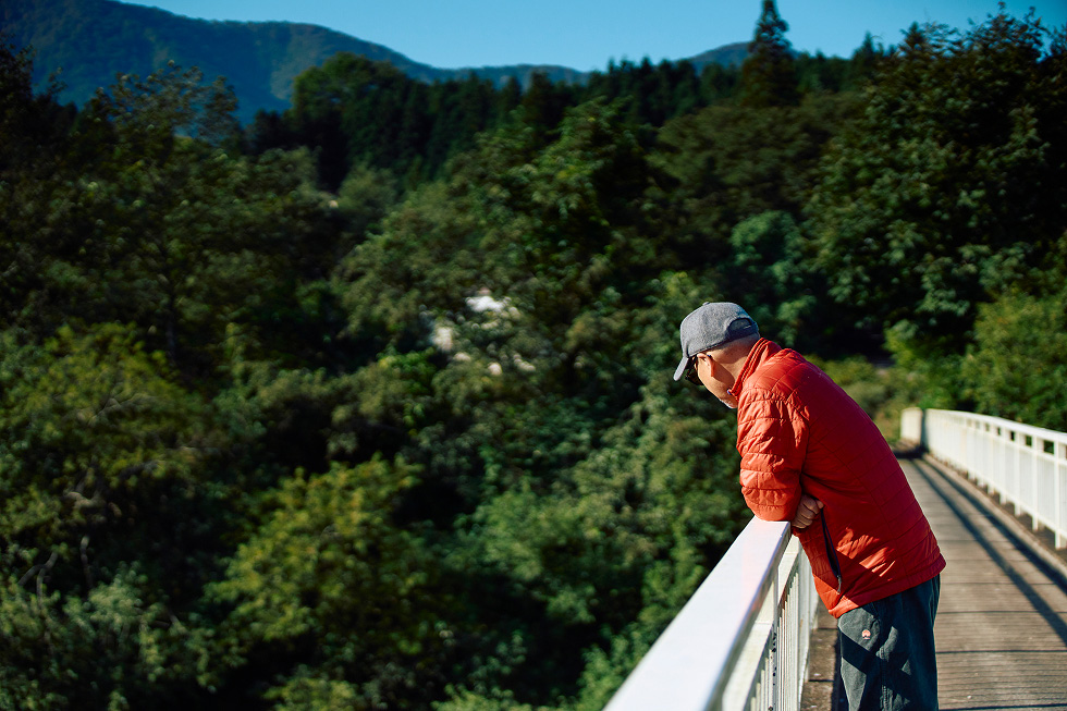 橋の上から見渡せるのはいいね