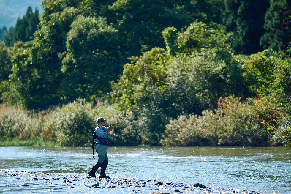 お、さっそくかかった！
