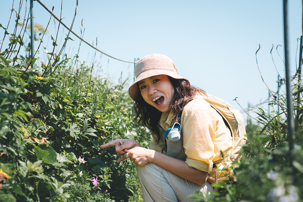 エーデルワイス柄のバンダナも持っているくらいビジュアルが好き