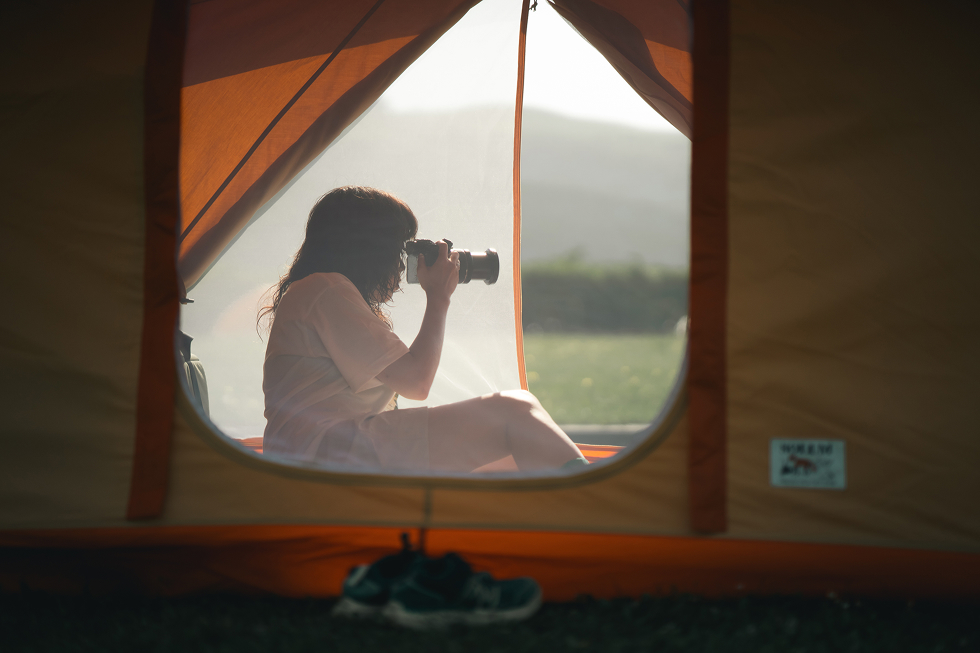 ウミネコが歩いてる