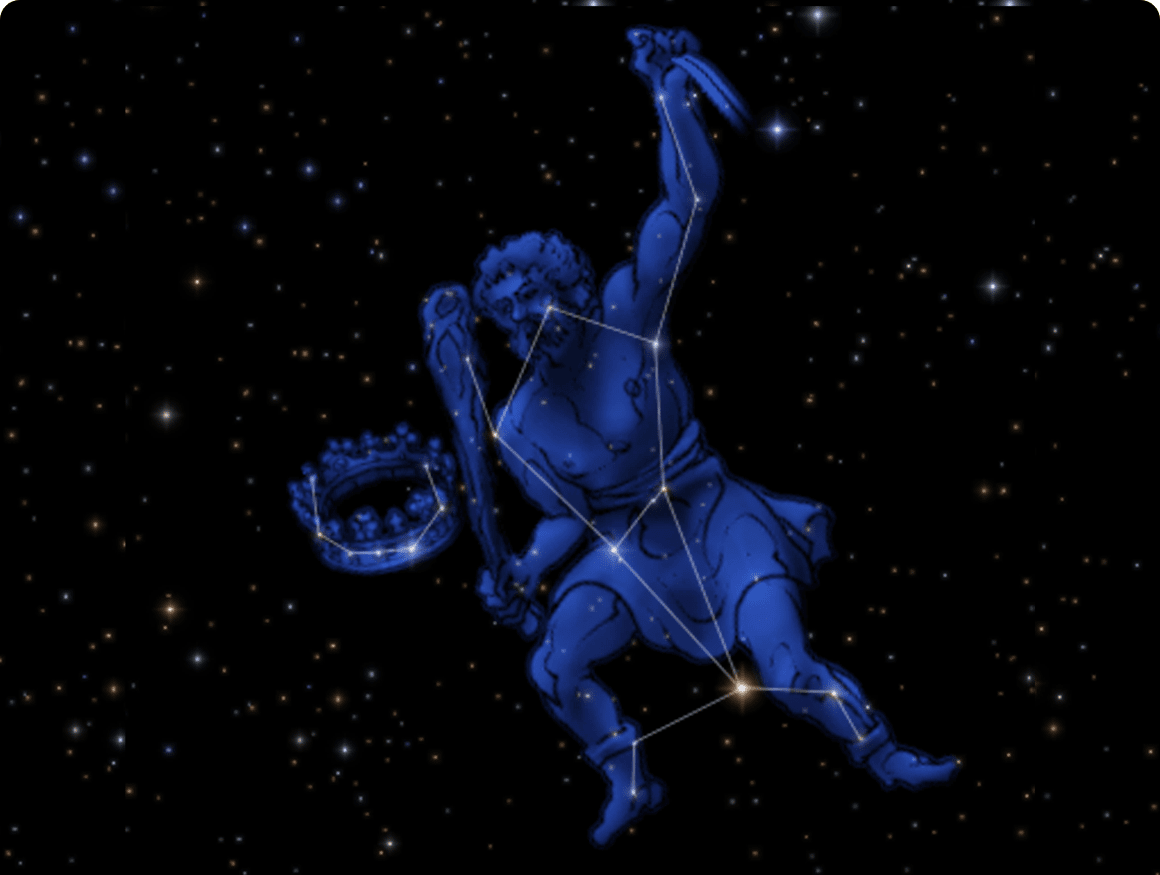 うしかい座、かんむり座