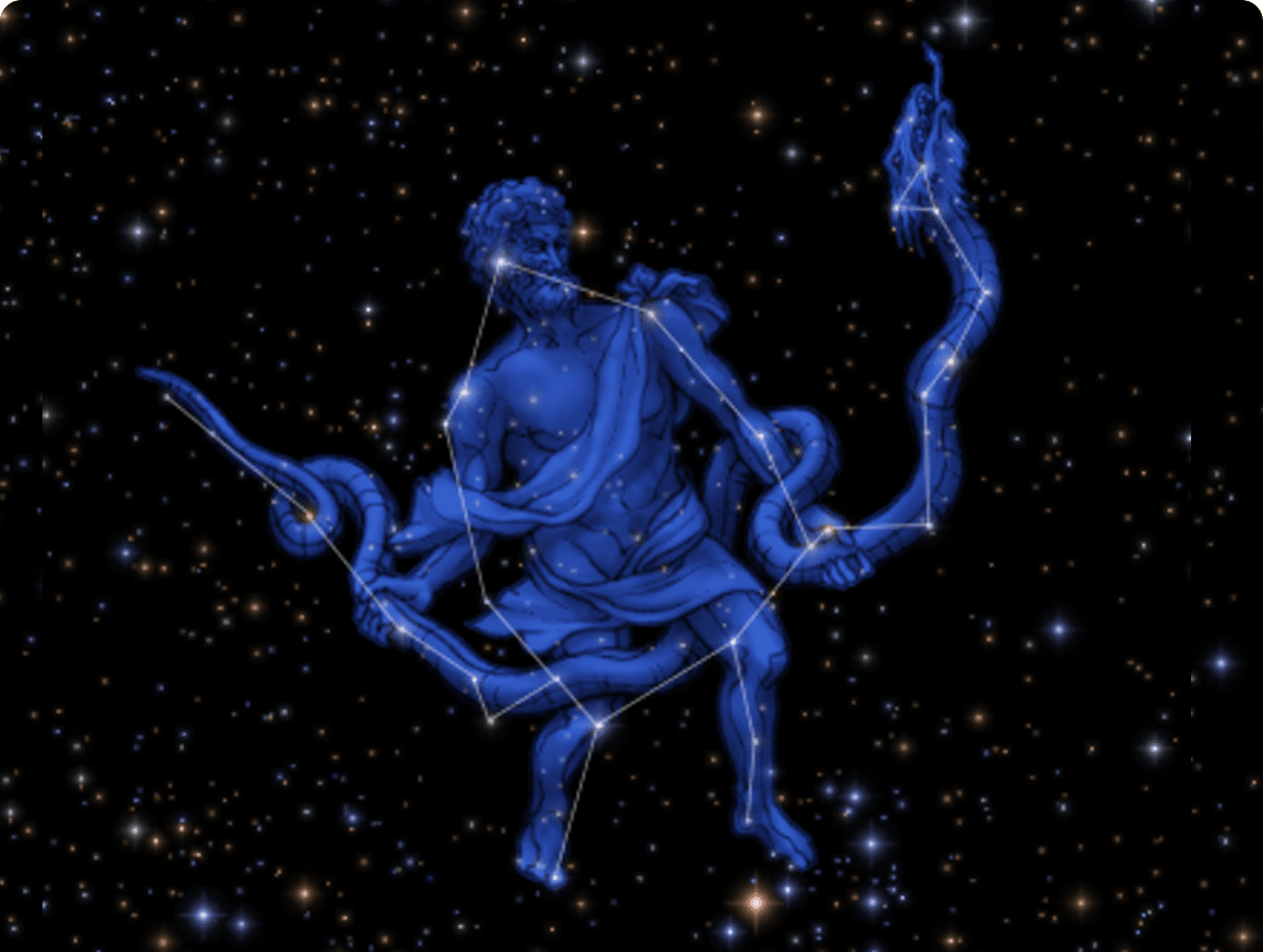 へびつかい座、へび座