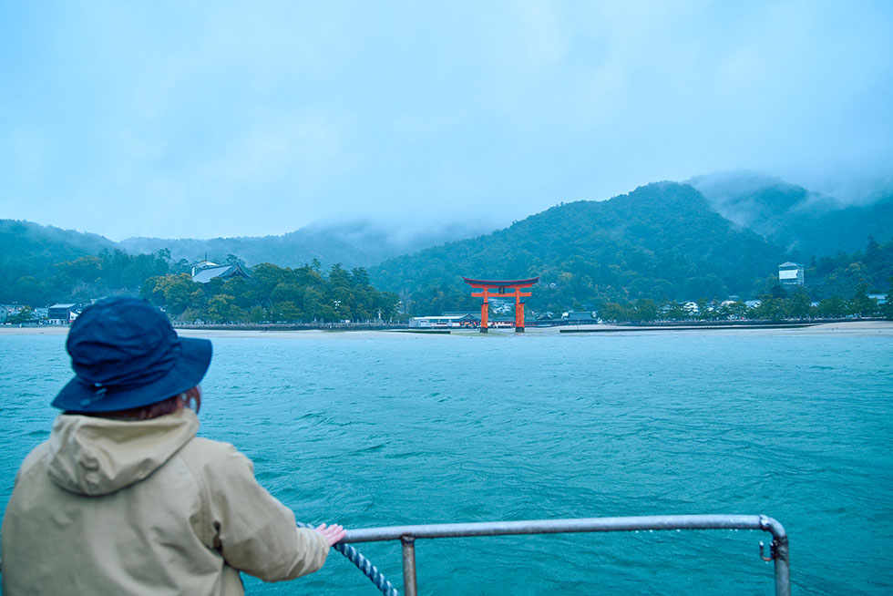 厳島神社の大鳥居