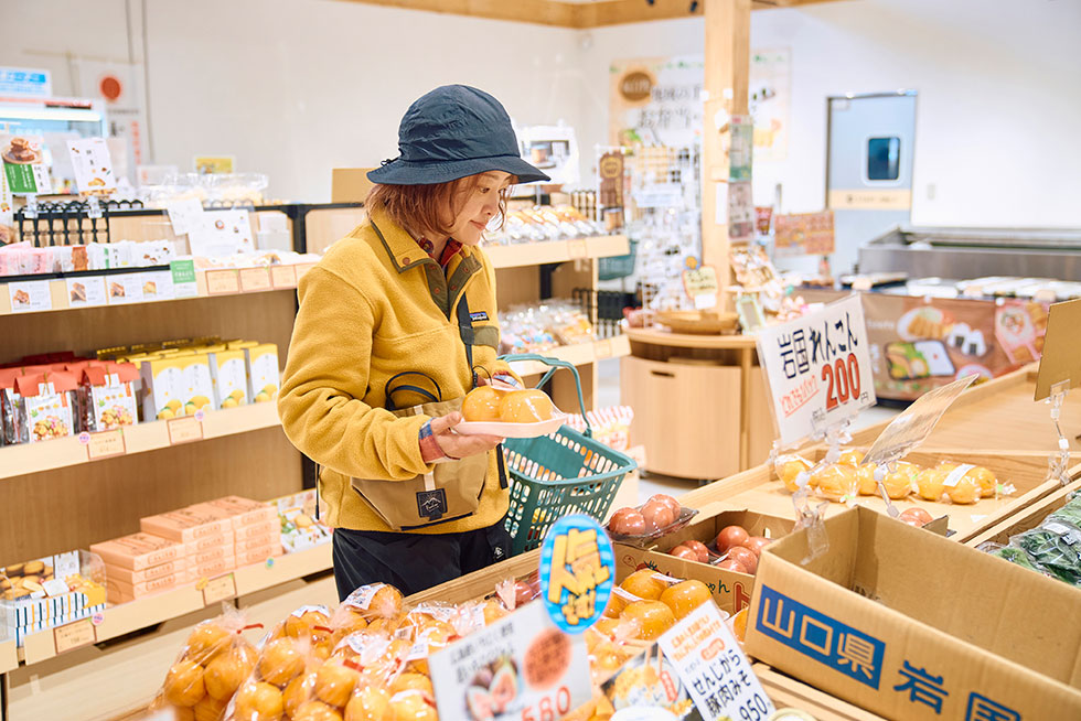 キャンプのテーマの1つは地産地消