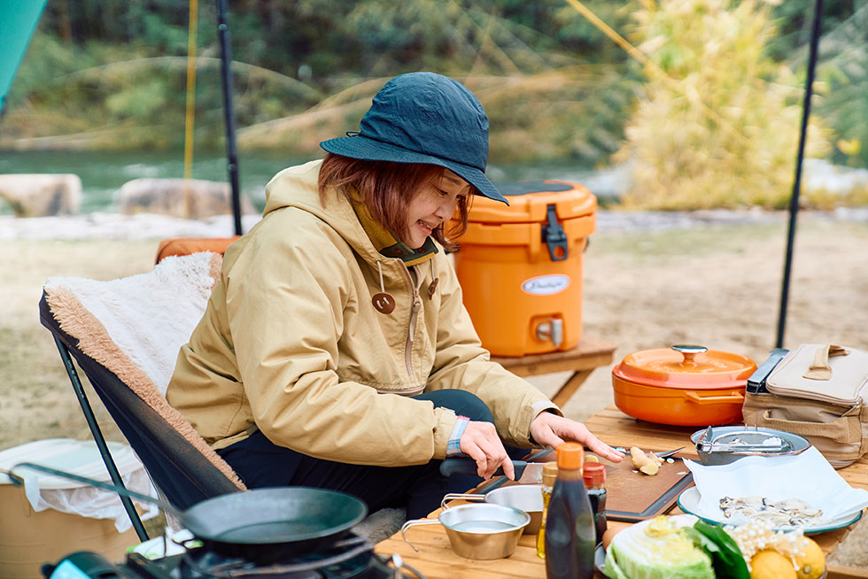 すぐに調理スタートです
