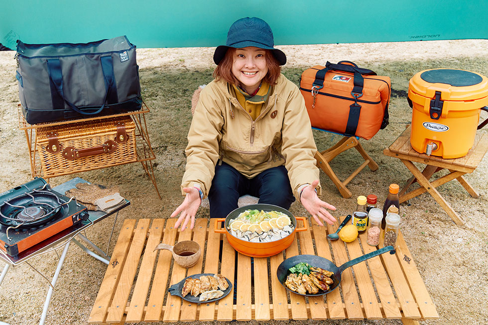 地産地消キャンプご飯
