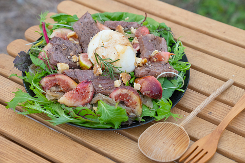 モッツァレラとイチジクのサラダ