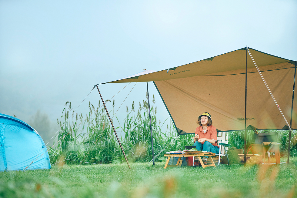 キャンプをしながら地産地消キャンプご飯を味わう