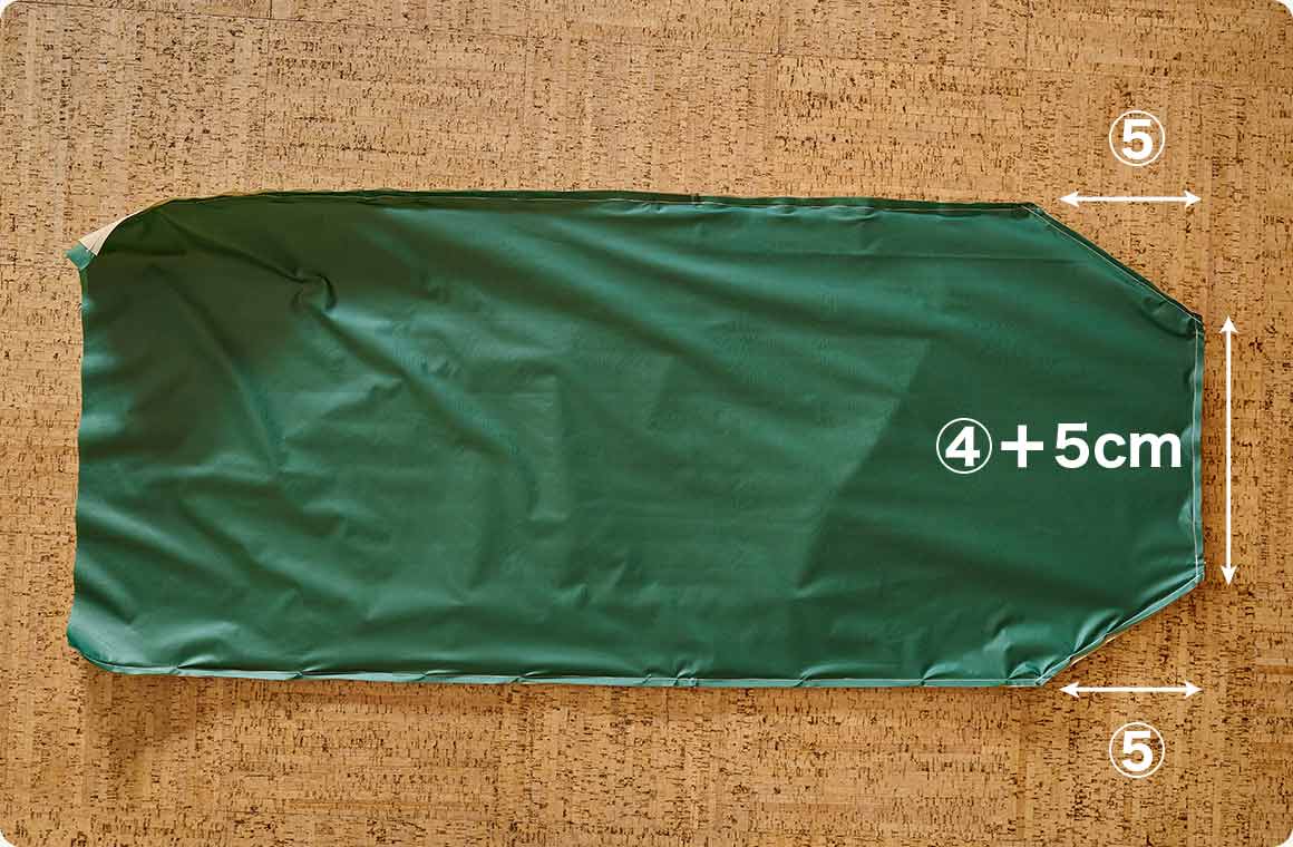 シートカバーの形状