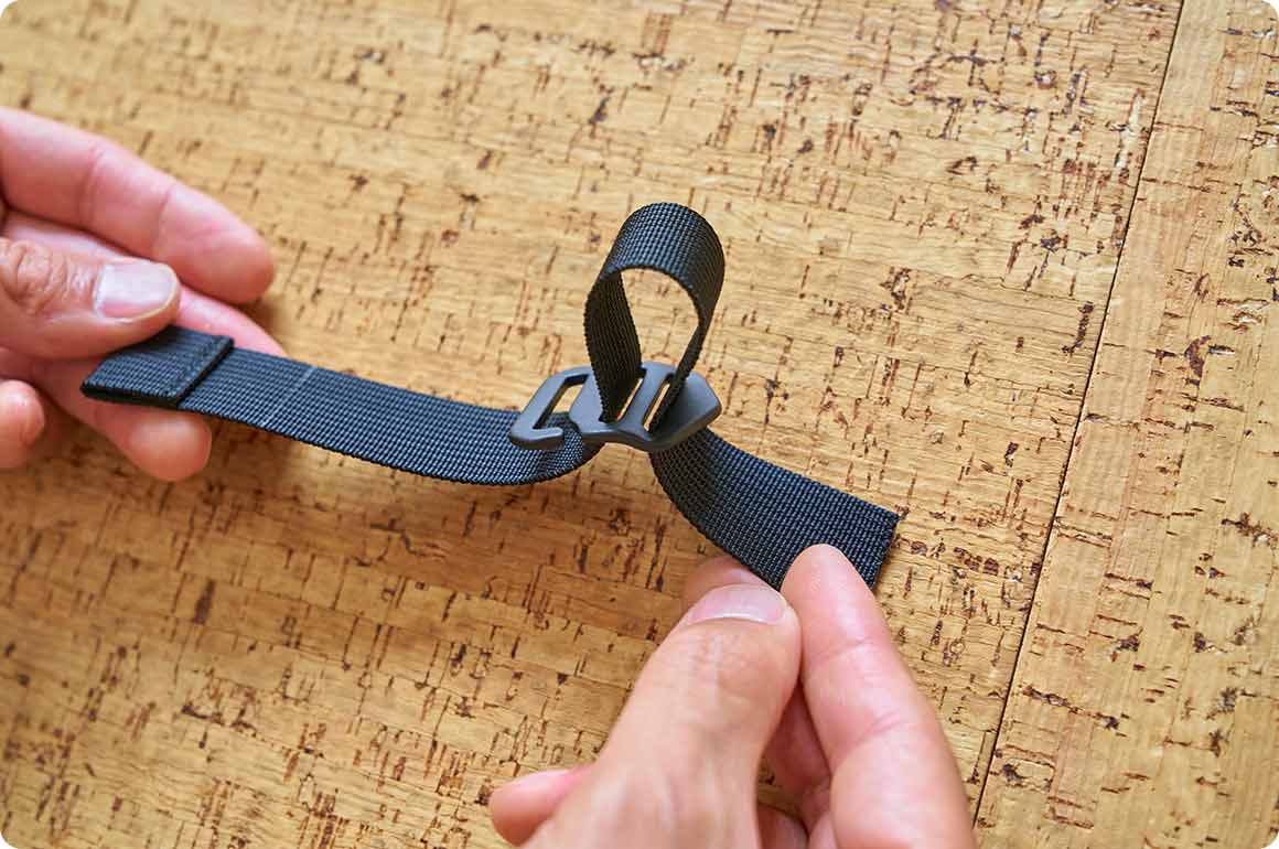 代わりに採用したのは見た目もオシャレなGフック