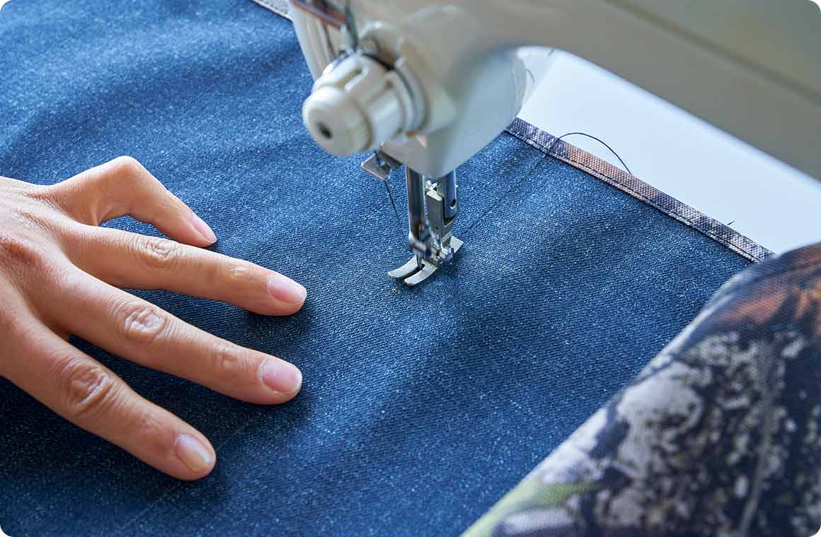 線上を縫えばOK