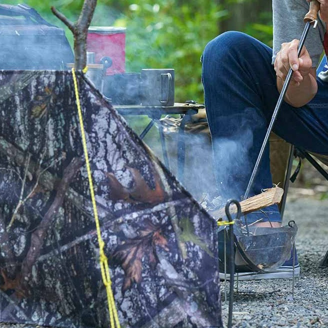 おしゃれでワイルドな 軽量コンパクト陣幕