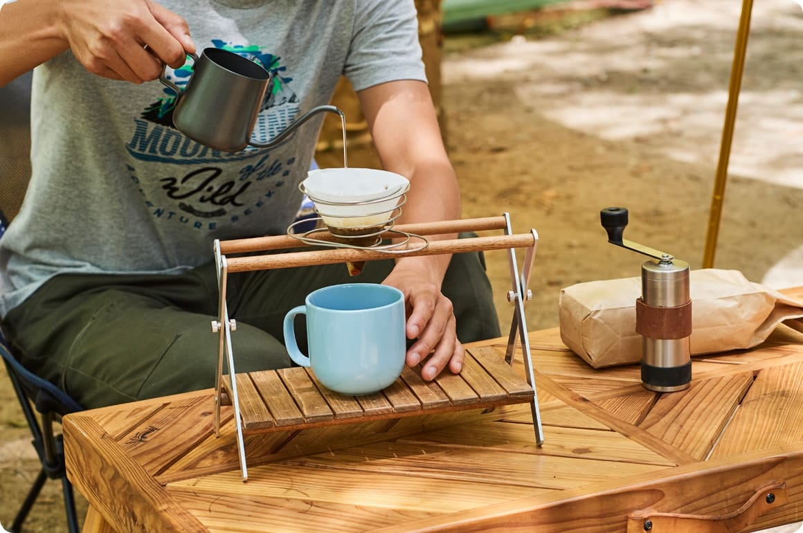 ソロ仕様でカップひとつに淹れるのはもちろんOK