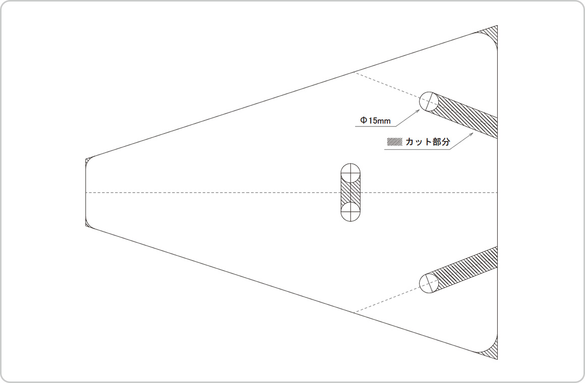 板パーツの台紙（4枚）