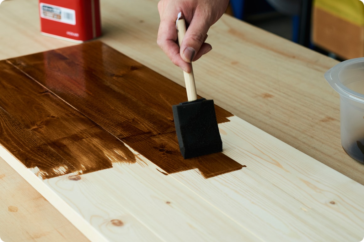 塗装を終えたら、DIYは完了