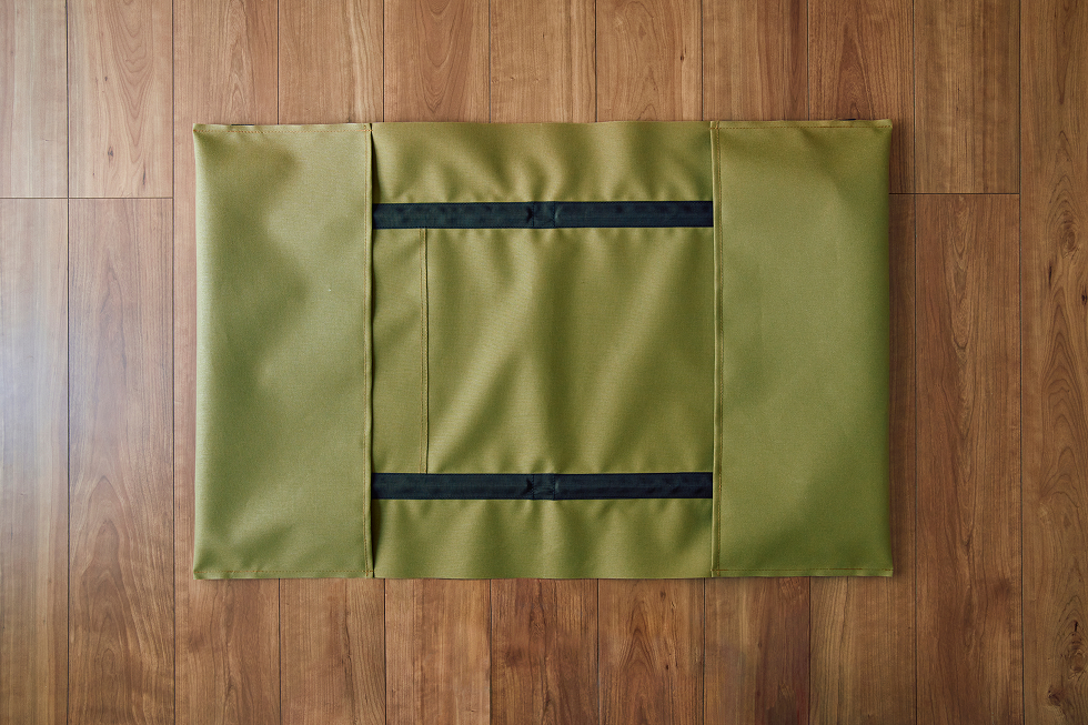 すべて縫い合わせた状態。