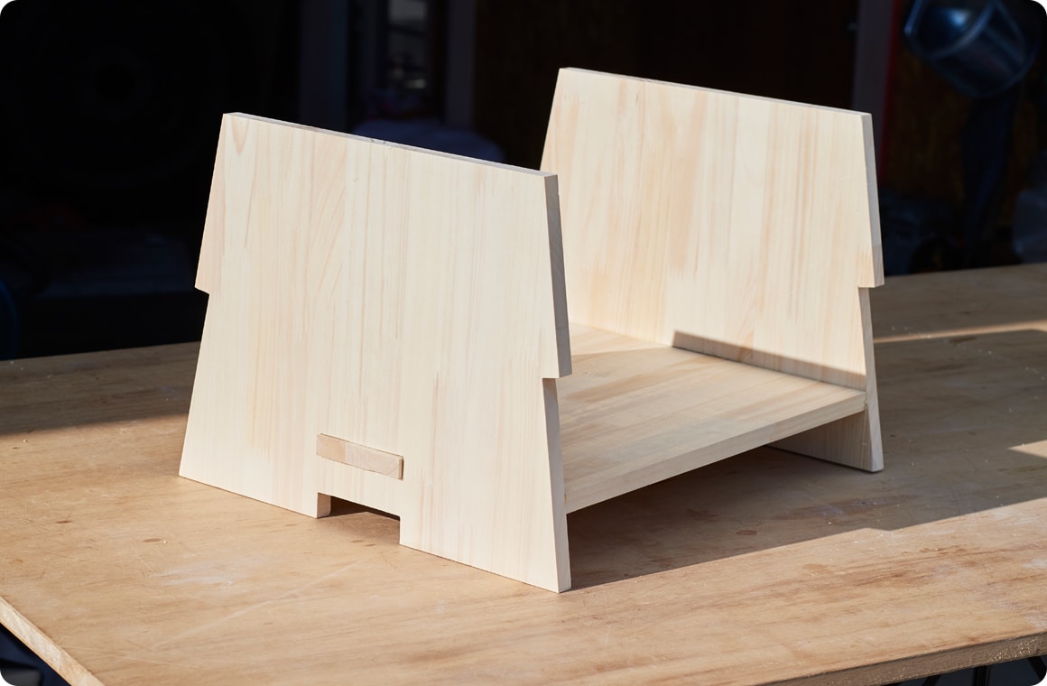 AとBを組み立てる