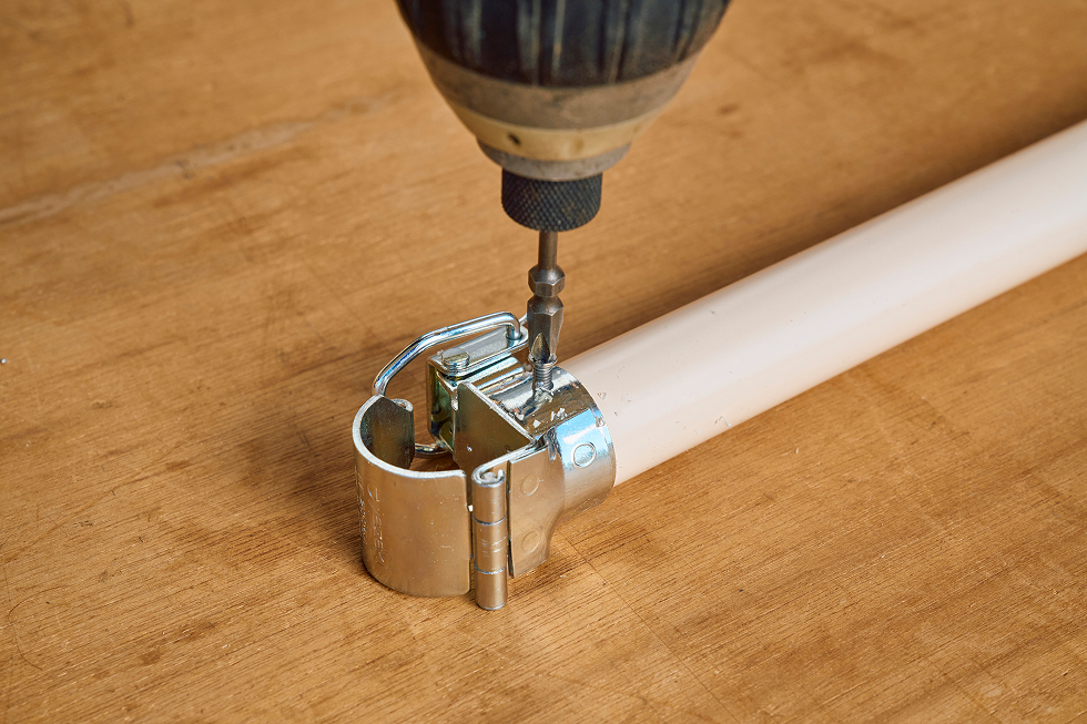 横ポールはできあがり