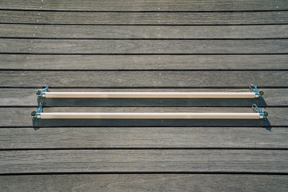 横ポールはできあがり