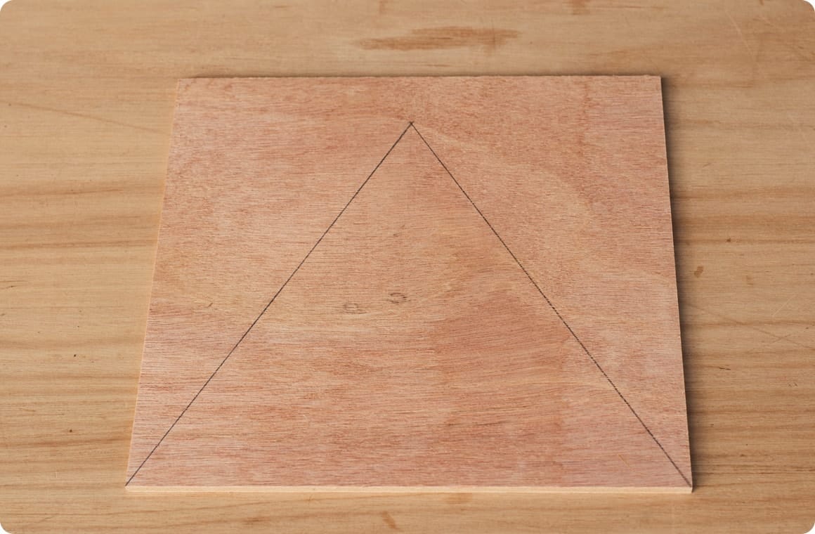 正三角形を描く