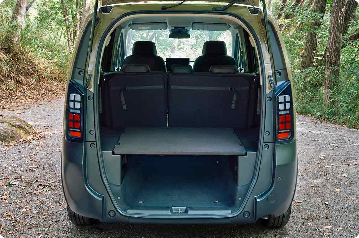 フリードのラゲッジスペースにピッタリ