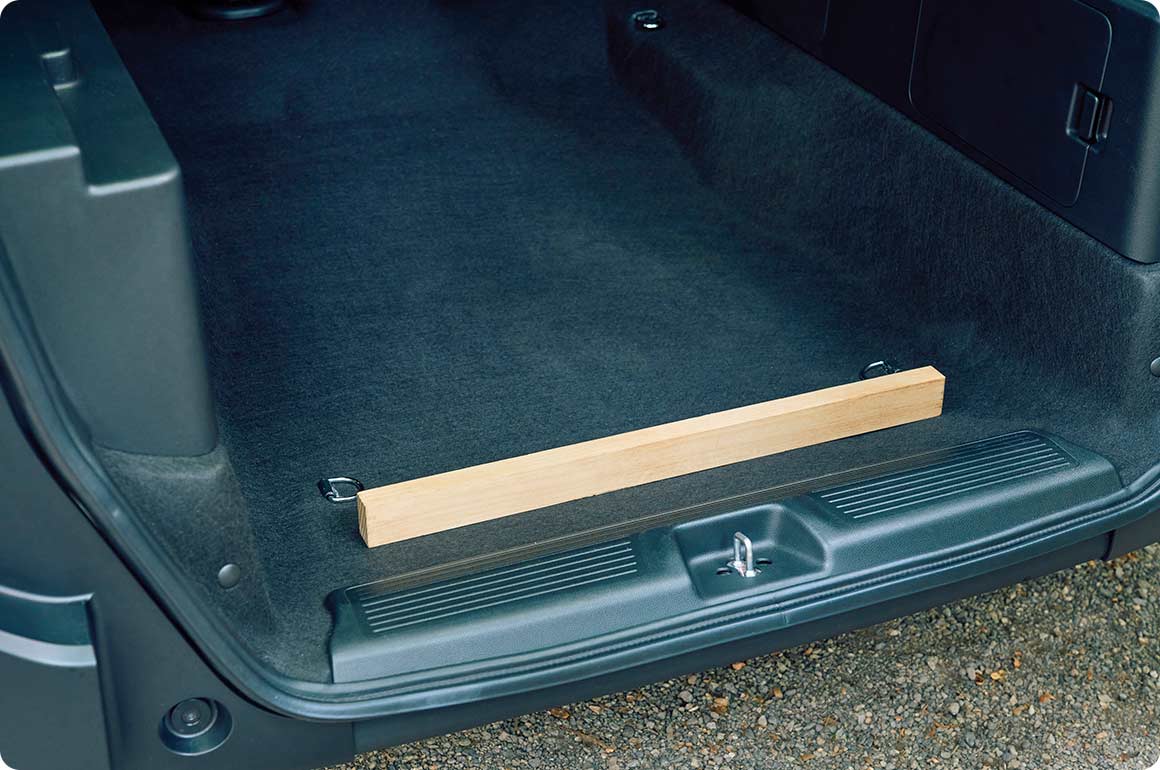 角材を1本配置すること