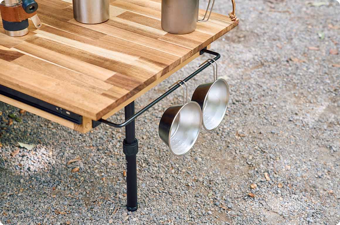 小物を引っ掛けておくのにも便利