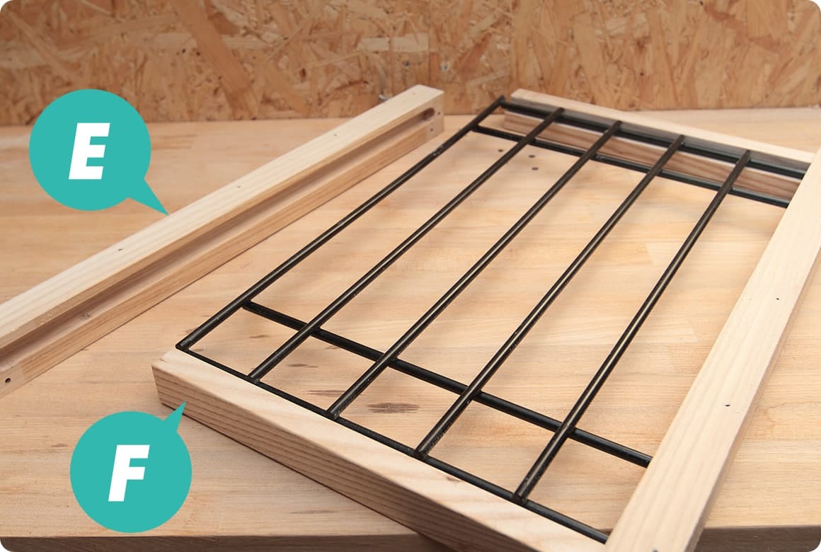 7.グリル部を組み立てる