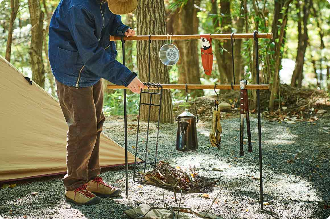 簡単に折り畳めるので、携行性も抜群