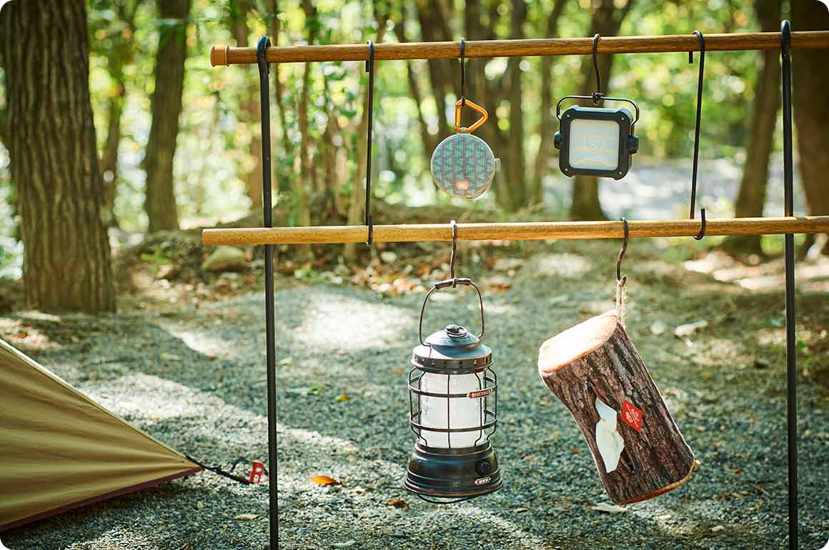 「あったらいいな」の発想をもとにDIYをするのってワクワクするし、それがとても使いやすかったらキャンプの楽しみはますます尽きません