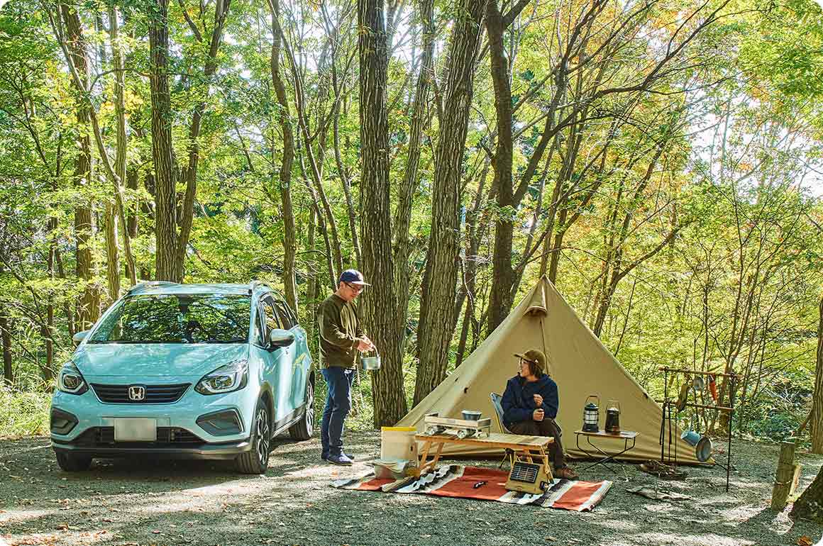 「あったらいいな」の発想をもとにDIYをするのってワクワクするし、それがとても使いやすかったらキャンプの楽しみはますます尽きません