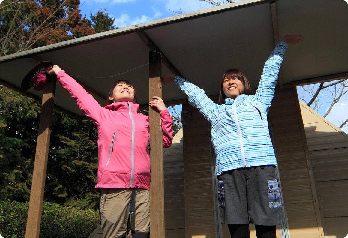 若い女性でも安心して楽しめます