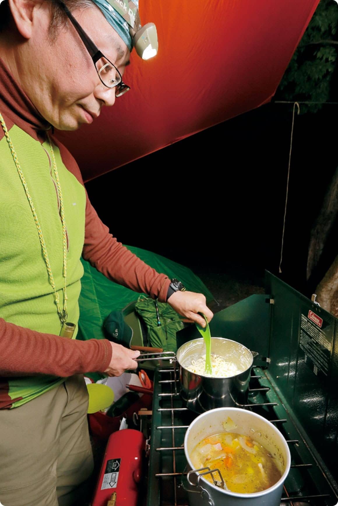 ホワイトガソリンの燃焼器具は、冬場でも火力が安定