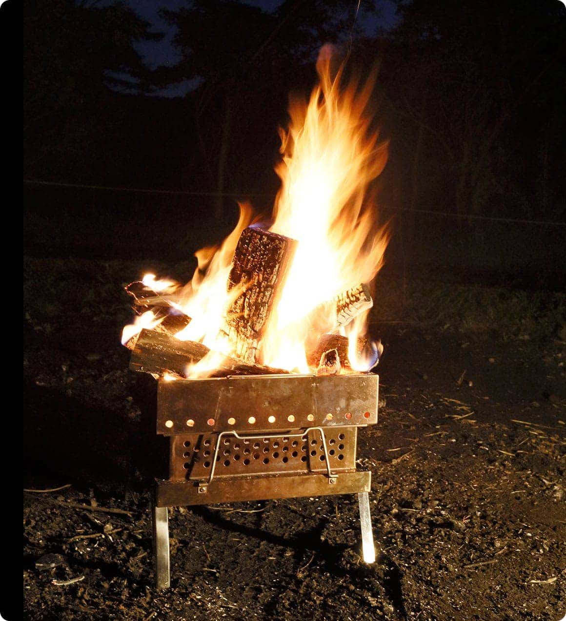 焚き火